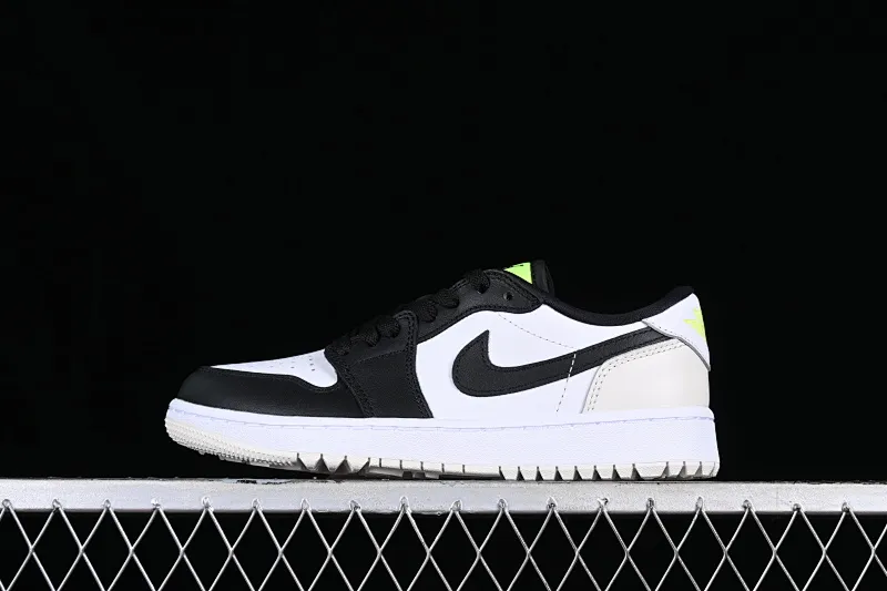 All categories Air Jordan Jordan series basketball shoes Air Jordan 1 Low G version pure original Air Jordan 1 Low Golf AJ1 Joe 1 new golf version white gray DD9315-108